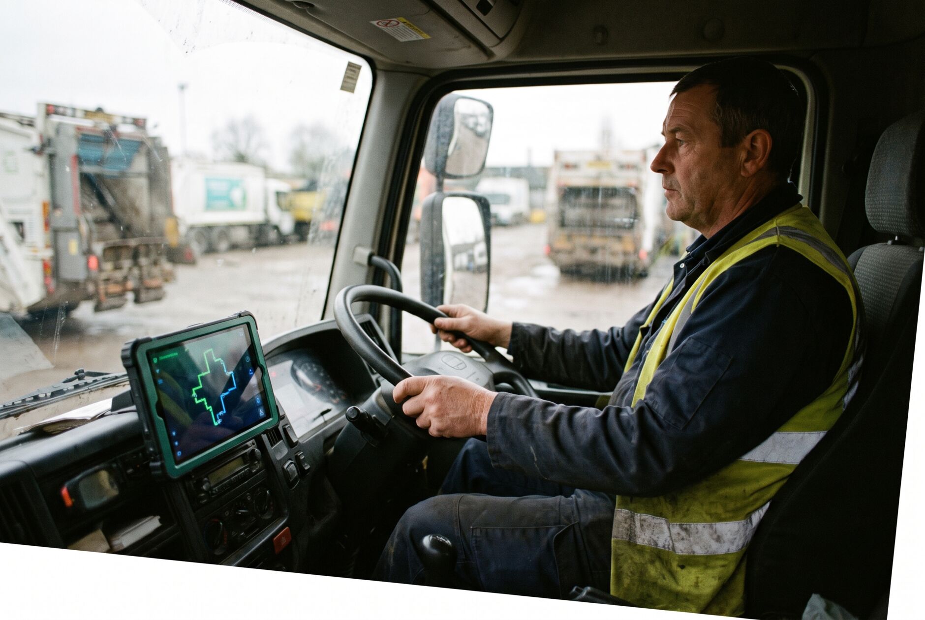 Driver cab context for Haultro in-field speech intelligence workflows